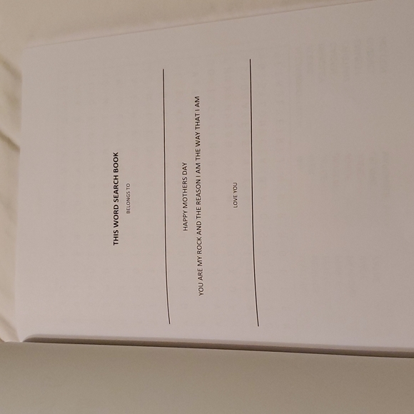 Mother's Day Word Search Book - Picture 3 of 3